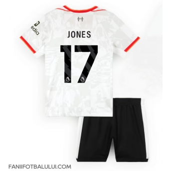 Liverpool Curtis Jones #17 Echipament de Fotbal Replică 2024-25 Copii Treilea (+ Șorturi)